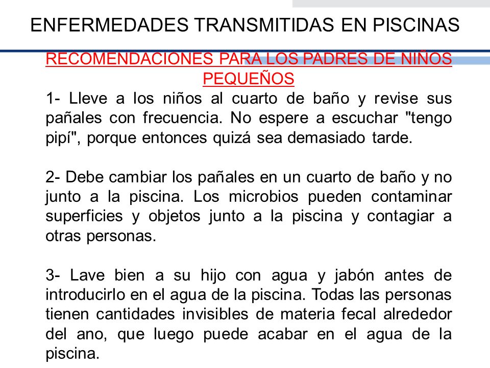 enfermedad de la piscina